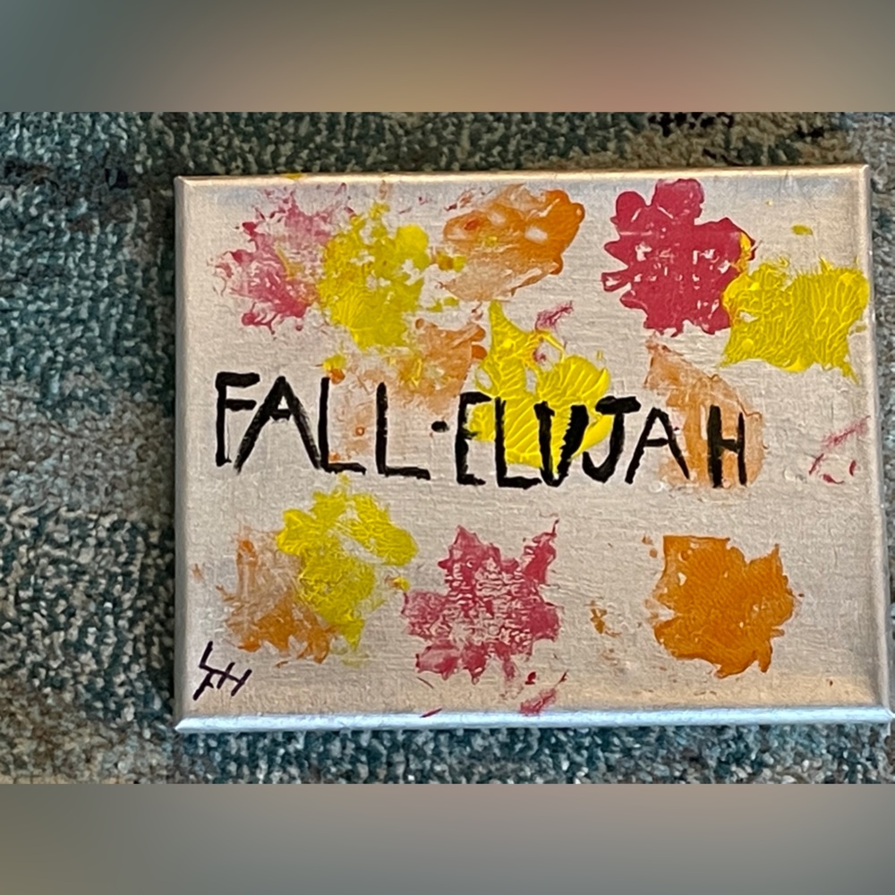 Fall painting! Handmade by me!🫶🏻